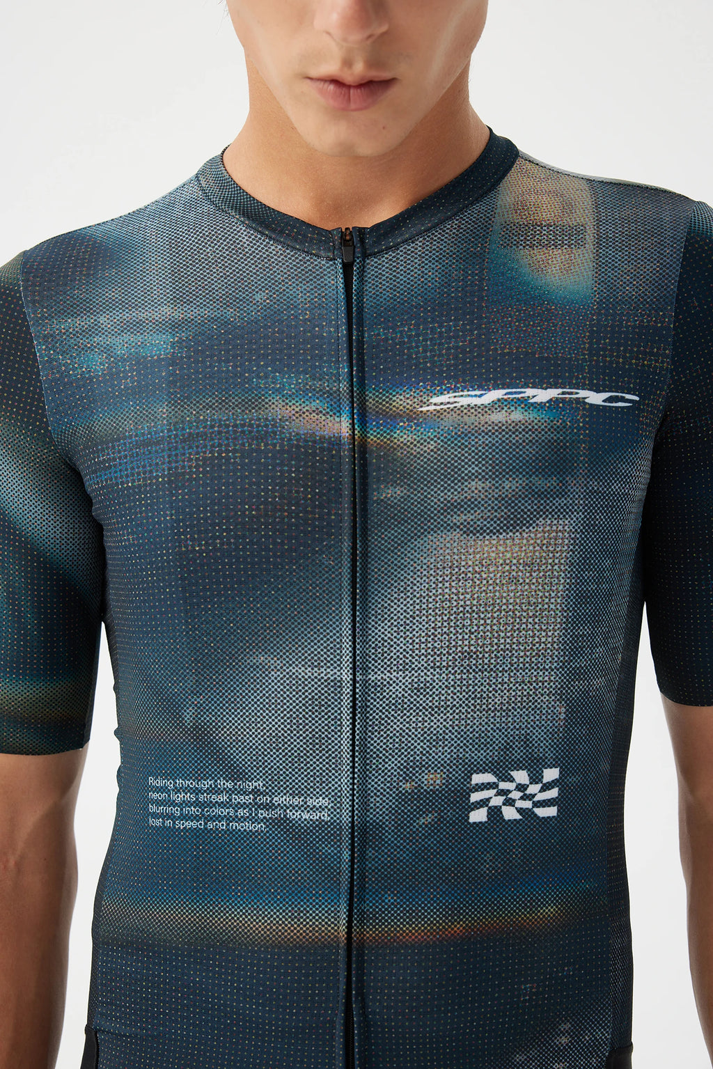 Maillot de ciclismo SPPC ligero de manga corta