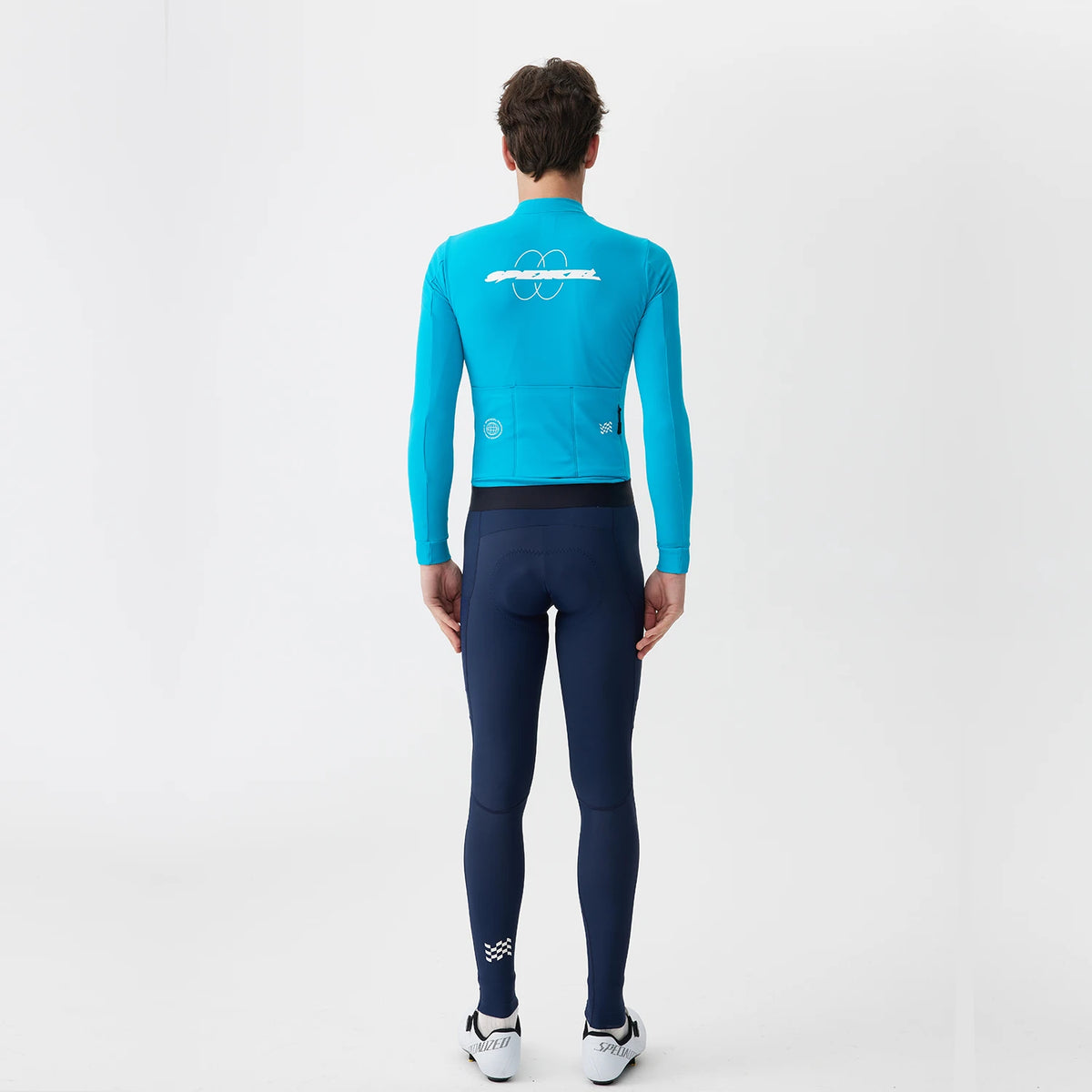 Maillot de ciclismo térmico de felpa para invierno