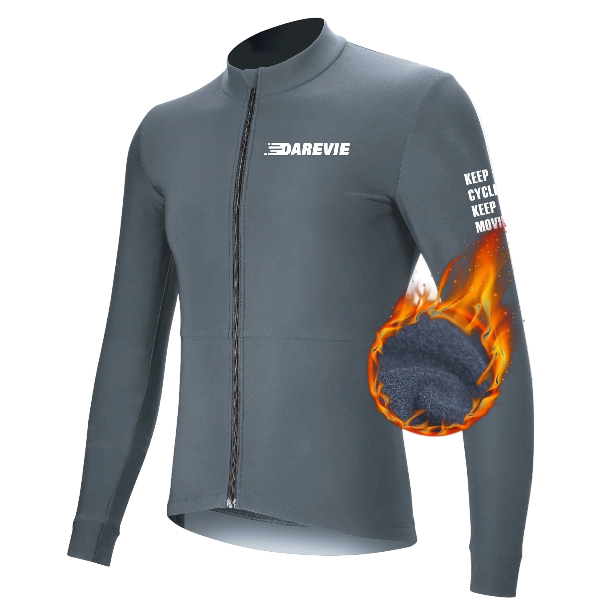 Cycling Jersey Winter Thermal Fleece