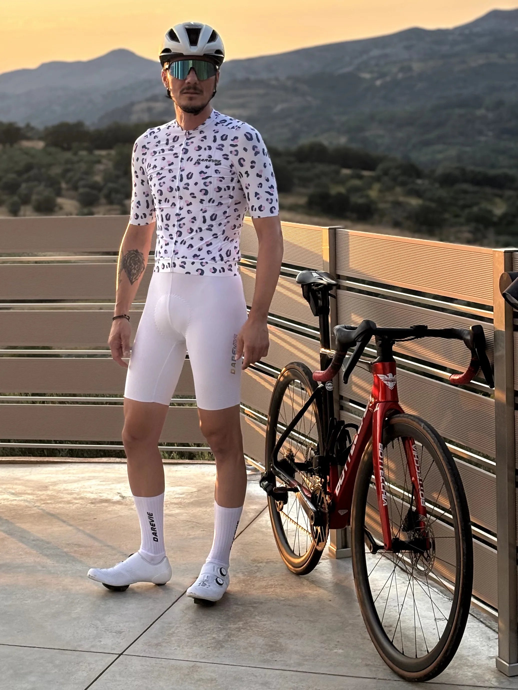 Leopard Cycling Set